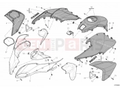 DUCATI Multistrada 1200 S Touring 34A - FAIRING » PLASTICS
