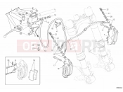 DUCATI Monster 659 FRONT BRAKE SYSTEM » BRAKING SYSTEM
