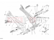 DUCATI 2012 Monster 696 FOOTREST » FRAME