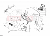 DUCATI 2012 Monster 696 FAIRING » PLASTICS