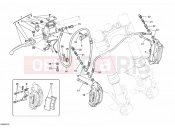 DUCATI 2012 Monster 696 FRONT BRAKE SYSTEM » BRAKING SYSTEM