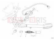 DUCATI 2012 Monster 696 ABS SIDE STAND » ACCESSORIES