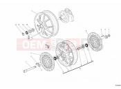 DUCATI Hypermotard 796 WHEELS » FRONT WHEEL
