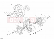 DUCATI Superbike 848 WHEELS » FRONT WHEEL