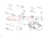 DUCATI Superbike 848 EVO WORKSHOP SERVICE TOOLS, FRAME » FRAME