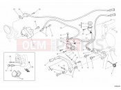 DUCATI Superbike 848 EVO REAR BRAKE SYSTEM » BRAKING SYSTEM