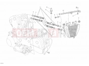 DUCATI Superbike 848 EVO OIL COOLER » LUBRICATION SYSTEM