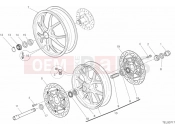 DUCATI 2012 Superbike 848 EVO Corse SE WHEELS » FRONT WHEEL