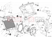 DUCATI Diavel BRA RADIATOR, WATER,RH » COOLING SYSTEM