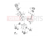 CRANKSHAFT & PISTON - Yamaha XVS1300A (1CS5) 2014