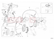 DUCATI Superbike 1198 SP FRONT BRAKE SYSTEM » BRAKING SYSTEM