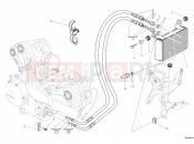 DUCATI Multistrada 1200 OIL COOLER » LUBRICATION SYSTEM