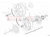 DUCATI Monster 796 ABS WHEELS » FRONT WHEEL