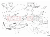 DUCATI Superbike 848 EVO COWLING » PLASTICS