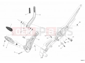 DUCATI Diavel FOOTRESTS, RIGHT » UNCLASSIFIED