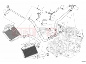 DUCATI 2011 Diavel Carbon COOLING CIRCUIT » UNCLASSIFIED