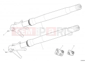 DUCATI Streetfighter S FRONT FORK » FRONT SUSPENSION