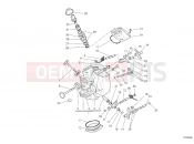 DUCATI Multistrada 1100 HORIZONTAL CYLINDER HEAD » VALVE DRIVE