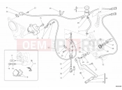 DUCATI 2010 Hypermotard 1100 EVO REAR BRAKE SYSTEM » BRAKING SYSTEM