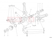 DUCATI 2010 Hypermotard 1100 EVO CRANKSHAFT » ENGINE CASE