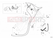 DUCATI 2010 Hypermotard 1100 EVO SP BATTERY HOLDER » WIRING HARNESS