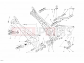DUCATI 2010 Multistrada 1100 S FOOTREST » FRAME