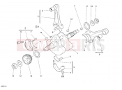 DUCATI 2010 Multistrada 1100 S CRANKSHAFT » ENGINE CASE
