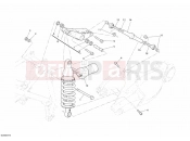 DUCATI 2010 Superbike 1198 REAR SHOCK ABSORBER » SWING ARM