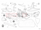 DUCATI 2010 Superbike 1198 R WORKSHOP SERVICE TOOLS, FRAME » FRAME