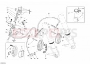 DUCATI 2010 Superbike 1198 R FRONT BRAKE SYSTEM » BRAKING SYSTEM