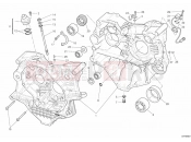 DUCATI 2010 Superbike 1198 R CRANKCASE » ENGINE CASE