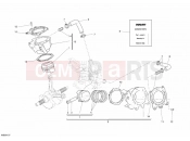 DUCATI 2010 Superbike 1198 S CYLINDER - PISTON » ENGINE CASE