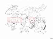 DUCATI 2010 Hypermotard 796 FAIRING » PLASTICS