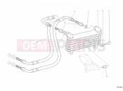 DUCATI 2010 Hypermotard 796 OIL COOLER » LUBRICATION SYSTEM