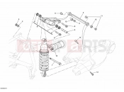 DUCATI 2010 Superbike 848 REAR SHOCK ABSORBER » SWING ARM