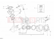DUCATI 2010 Superbike 848 CYLINDER - PISTON » ENGINE CASE