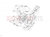 DUCATI 2010 Superbike 848 Hayden HORIZONTAL CYLINDER HEAD » VALVE DRIVE