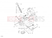 DUCATI 2010 Sportclassic GT1000 HORIZONTAL CYLINDER HEAD » VALVE DRIVE
