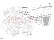 DUCATI 2009 Superbike 1098 R Bayliss OIL COOLER » LUBRICATION SYSTEM
