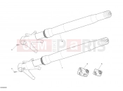 DUCATI Superbike 1198 S FRONT FORK » FRONT SUSPENSION