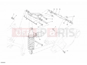 DUCATI Superbike 1198 S REAR SHOCK ABSORBER » SWING ARM
