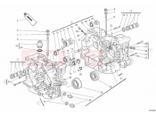 DUCATI 2009 Sportclassic GT1000 Touring CRANKCASE » ENGINE CASE
