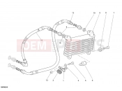 DUCATI 2009 Sportclassic GT1000 Touring OIL COOLER » LUBRICATION SYSTEM