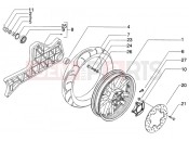PIAGGIO Beverly 125 Rear wheel