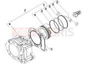 PIAGGIO Beverly 125 Cylinder-piston-wrist pin unit