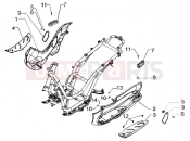 PIAGGIO Footrest