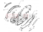 oldalburkolat - Piaggio Beverly 125 RST