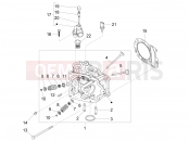 PIAGGIO Beverly 125 RST 4T 4V ie Head unit - Valve