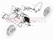 PIAGGIO Beverly 125 RST 4T 4V ie Wheel huosing - Mudguard