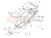 Helmet huosing - Undersaddle - Piaggio Beverly 125 Sport 2008
